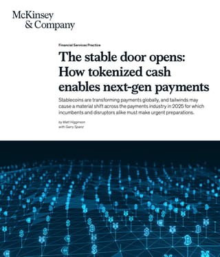 The Stable Door Opens: How Tokenized Cash Enables Next-Gen Payments