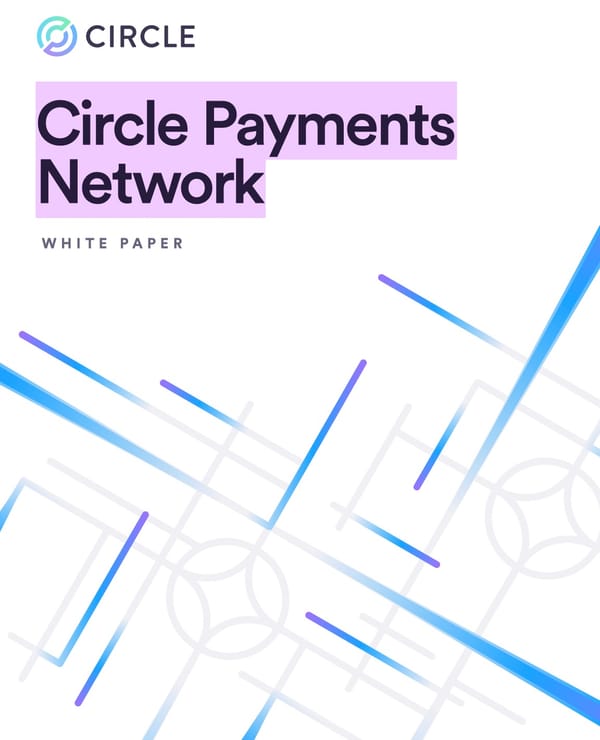 Circle Payments Network White Paper